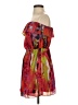 MM Couture 100% Polyester Tie-dye Red Cocktail Dress Size S - photo 5