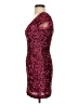 Alyce 100% Polyester Burgundy Cocktail Dress Size 2 - photo 5