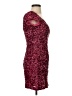 Alyce 100% Polyester Burgundy Cocktail Dress Size 2 - photo 4