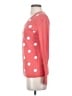 Tommy Hilfiger 100% Cotton Polka Dots Pink Pullover Sweater Size XS - photo 5