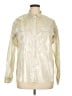 J.Crew 100% Cotton Metallic Ivory Long Sleeve Button-Down Shirt Size 14 - photo 1