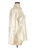 J.Crew 100% Cotton Metallic Ivory Long Sleeve Button-Down Shirt Size 14 - photo 4