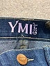 YMI Solid Blue Jeans Size 14 - photo 3