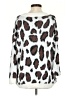 Grace & Emma Animal Print White Pullover Sweater Size S - photo 2