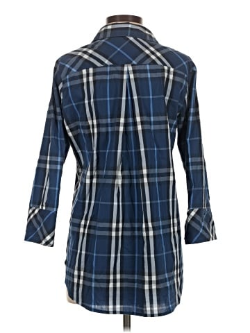 Boho Chic 3/4 Sleeve Button-Down Shirt (view 2)