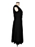 Evan Picone Solid Black Cocktail Dress Size 4 - photo 4