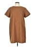 Zara 100% Polyester Solid Brown Casual Dress Size L - photo 1