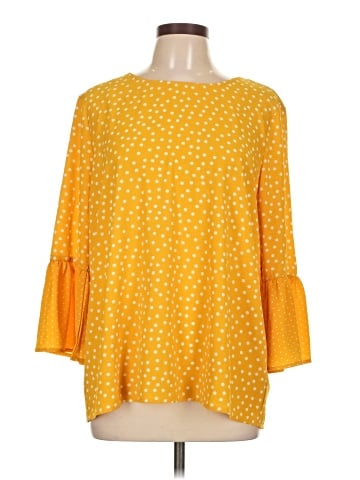 Tacera 3/4 Sleeve Blouse (view 1)