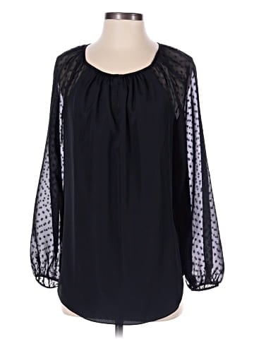 Daisy Fuentes Long Sleeve Blouse (view 1)