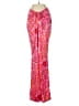 Shein Paisley Pink Casual Pants Size 4 - photo 1
