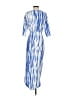 Shein Tie-dye Blue Casual Dress Size XS - photo 2