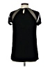 Shakuhachi 100% Polyester Black Short Sleeve Top Size M - photo 2