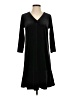 J.Jill Solid Black Casual Dress Size XS - photo 1