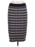 Ann Taylor Houndstooth Black Casual Skirt Size L - photo 1