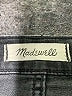 Madewell Chevron-herringbone Gray Jeans Size 27 waist - photo 3