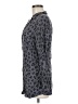 Splendid 100% Rayon Animal Print Gray Long Sleeve Blouse Size M - photo 5