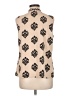 Unbranded 100% Polyester Tan Sleeveless Blouse Size M - photo 2