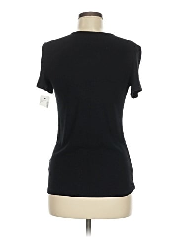 Pure Navy Short Sleeve Turtleneck (view 2)