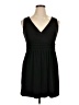 Donna Morgan Solid Black Casual Dress Size 14 - photo 1