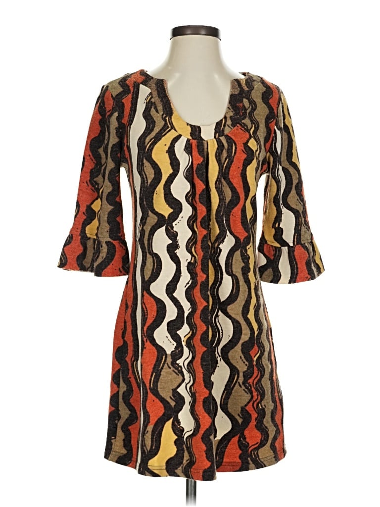 Pre-owned Aryeh Casual Dress In Brown