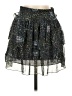 Mudd 100% Polyester Stars Black Casual Skirt Size S - photo 1