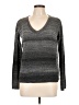 PrAna Metallic Gray Pullover Sweater Size L - photo 1