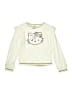 Hello Kitty Ivory Sweatshirt Size 4 - photo 1