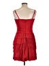 BCBGMAXAZRIA 100% Polyester Red Cocktail Dress Size 12 (petite) - photo 2