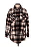 Fornia Plaid Brown Jacket Size XS - photo 1