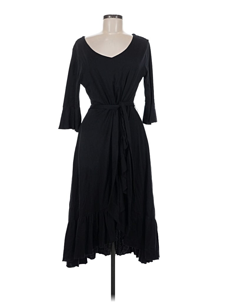 Pre-owned Soft Surroundings Cocktail Dress In Black