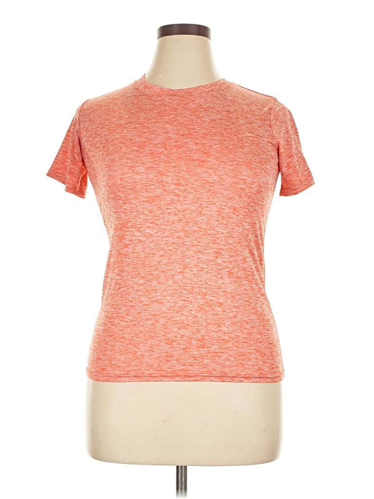 Pre-owned Real Essentials Active T-shirt In Orange