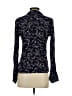 Sessun 100% Viscose Floral Blue Long Sleeve Blouse Size S - photo 2