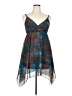 Assorted Brands 100% Polyester Paisley Blue Cocktail Dress Size 17 - photo 1
