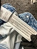 Hollister Color Block Blue Jeans Size 27 waist - photo 7