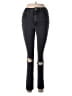 Express Hearts Black Jeans Size 6 - photo 1