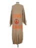 Unbranded 100% Polyester Tan Cardigan Size S - photo 2