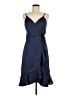 Aqua 100% Polyester Blue Cocktail Dress Size S - photo 1