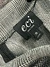 ECI Graphic Gray Black Formal Skirt Size 10 - photo 4