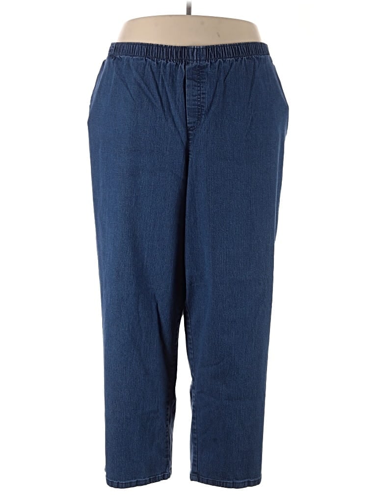 Pre-owned Southern Lady Casual Pants In Blue