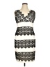 Sangria 100% Polyester Ivory Cocktail Dress Size 14 (petite) - photo 1