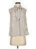 Maeve 100% Polyester Gray Sleeveless Blouse Size 2 (petite) - photo 1