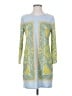 BCBGMAXAZRIA Paisley Yellow Casual Dress Size XS - photo 1
