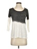 Language Gray 3/4 Sleeve Top Size XS - photo 1