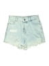 Zara Blue Denim Shorts Size 2 - photo 1