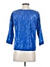 Chico's Blue 3/4 Sleeve Top Size Sm (0) - photo 2