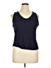 Matty M Blue Sleeveless T-Shirt Size XL - photo 1