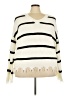 Unbranded 100% Acrylic Stripes Ivory Pullover Sweater Size 4X - photo 1