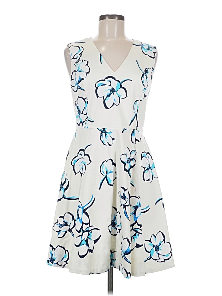Pre-owned Draper James Cocktail Dress In White