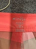 Oakley 100% Polyester Plaid Orange Board Shorts Size 5 - 6 - photo 4