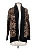 Guess 100% Viscose Animal Print Brown Cardigan Size S - photo 1
